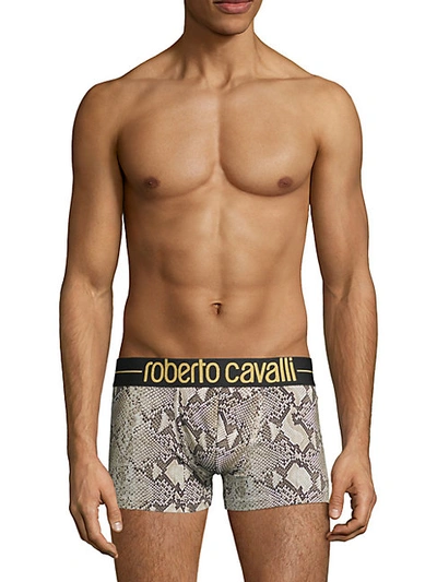 Roberto Cavalli Stretch-cotton Boxer Briefs