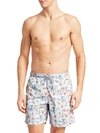 SAKS FIFTH AVENUE COLLECTION LOUNGE CHAIR SWIM TRUNKS,0400011596130