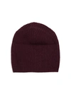 PORTOLANO RIBBED CASHMERE BEANIE,0400012385722