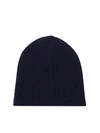 PORTOLANO RIBBED CASHMERE BEANIE,0400012385721