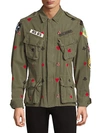 AS65 EMBROIDERED JUNGLE JACKET,0400011802855