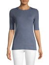 LAFAYETTE 148 SKINNY STRETCH-SILK SWEATER,0400099839017