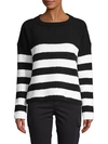 ATM ANTHONY THOMAS MELILLO CHENILLE STRIPE SWEATER,0400011642201