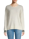 AMICALE LONG-SLEEVE CASHMERE SWEATER,0400011723626