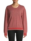 RAG & BONE REFLECTIVE WOOL-BLEND PULLOVER SWEATER,0400012012899