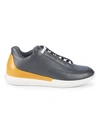 BALLY AVIER LEATHER SNEAKERS,0400098542934