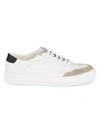 SAKS FIFTH AVENUE ZEPHYR CANVAS & SUEDE SNEAKERS,0400099058568