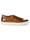 TO BOOT NEW YORK PACE LEATHER LACE-UP SNEAKERS,0400097330149