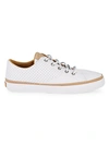 SPERRY PERFORATED LEATHER SNEAKERS,0400011500775