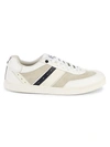 PENGUIN TYLER LEATHER & SUEDE LOW-TOP trainers,0400011516620