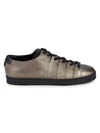 CORTHAY LACE-UP LEATHER trainers,0400012107852