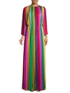 DOLCE & GABBANA MULTICOLOR EVENING GOWN,0400012189752