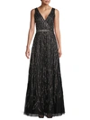 BASIX BLACK LABEL ART DECO SEQUIN GOWN,0400012422683