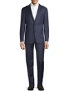 Hickey Freeman Regular-fit Pinstripe Wool Suit