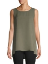 Lafayette 148 Ruthie Silk Blouse