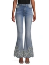 DRIFTWOOD EMBROIDERED FLARED JEANS,0400011704433