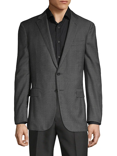 Ralph Lauren Nigel Windowpane Wool Blazer