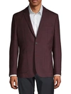 VINCE CAMUTO PLAID WOOL-BLEND SPORTCOAT,0400011313792