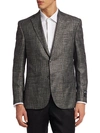 SAKS FIFTH AVENUE COLLECTION TEXTURED JACKET,0400011758202