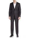 Hickey Freeman Classic Fit Milburn Solid Wool Suit