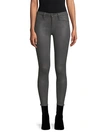 FRAME LE HIGH COATED SKINNY JEANS,0400011511749