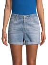 AG ALEX BOYFRIEND DENIM SHORTS,0400011640310