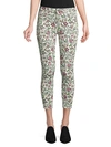 L AGENCE MARGOT HIGH RISE FLORAL SKINNY JEANS,0400011938286