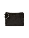 SAM EDELMAN MAVIS FAUX FUR CLUTCH,0400011835523