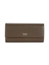 GIORGIO ARMANI TEXTURED CONTINENTAL WALLET,0400011520744