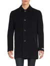 Cole Haan Italian Wool Blend Overcoat