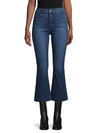 7 FOR ALL MANKIND HIGH-RISE CROPPED SLIM KICK JEANS,0400012130147