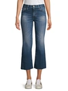 Ag Quinne High-rise Cropped Flare Jeans