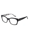 AQS MIA 51MM SQUARE OPTICAL GLASSES,0400012104439