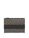 GIVENCHY FLORAL PRINTED WALLET,0400098911418