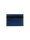 Versace Tejus Embossed Leather Card Holder