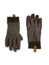 UGG SMART MIXED-MEDIA GLOVES,0400012314521