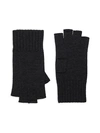 PORTOLANO RIBBED MERINO WOOL GLOVES,0400012384704