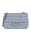 KARL LAGERFELD TWEED SHOULDER BAG,0400011852181