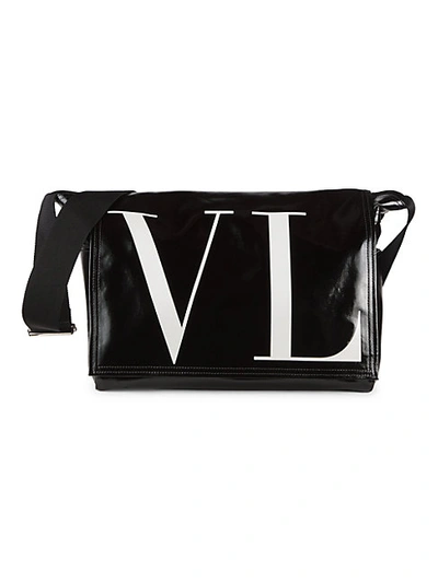 Valentino Garavani Vltn Lettered Canvas Shoulder Bag