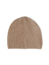 PORTOLANO RIBBED CASHMERE BEANIE,0400011909262