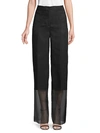 AKRIS WIDE-LEG SILK PANTS,0400011952337