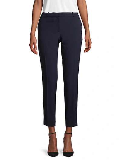 Tommy Hilfiger Sloane Slim-leg Ankle Pants In Midnight