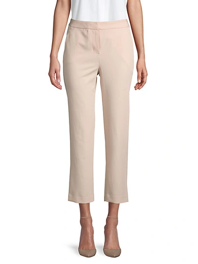 Bcbgmaxazria High-waist Pants In Bare Pink