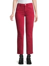 3X1 STEVIE CROPPED STRAIGHT-LEG JEANS,0400012115588