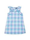 Andy & Evan Kids' Little Girl's Checkered Cotton Dress