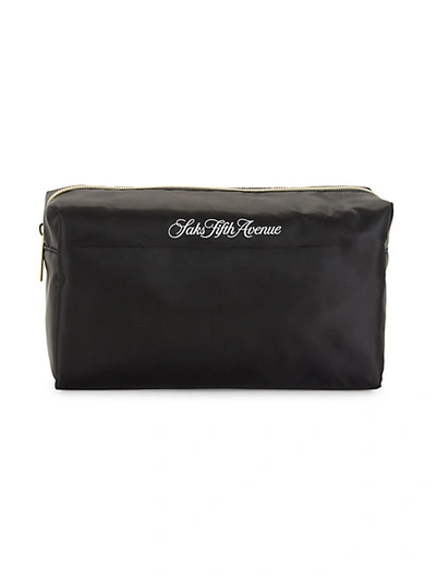 Saks Fifth Avenue Large Cosmetic Bag