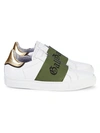 JOHN GALLIANO GALLIANO GAZETTE LEATHER & TEXTILE SNEAKERS,0400012270285