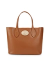 ROBERTO CAVALLI LEATHER BOX TOTE,0400010458280