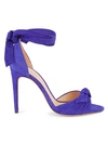 ALEXANDRE BIRMAN SUEDE ANKLE-STRAP SANDALS,0400011900292