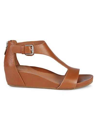 Gentle Souls Judith T-strap Leather Sandals